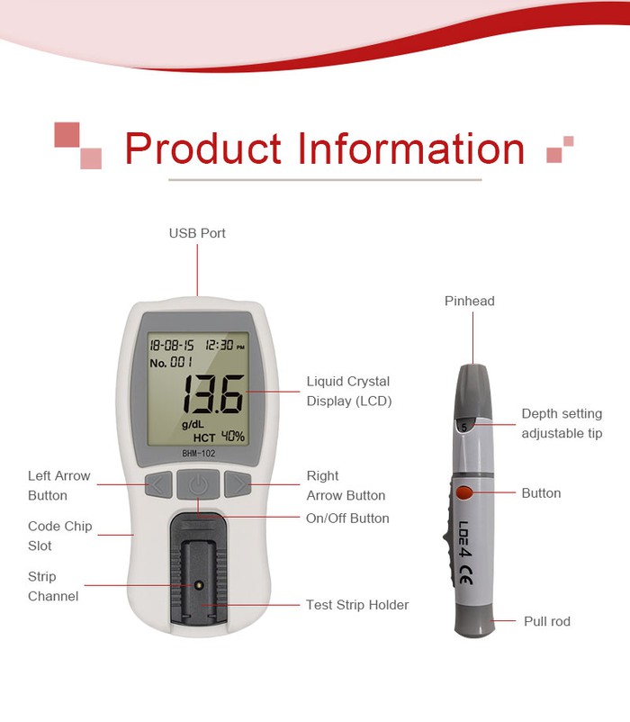 digital hemoglobin meter digital hemoglobin meter